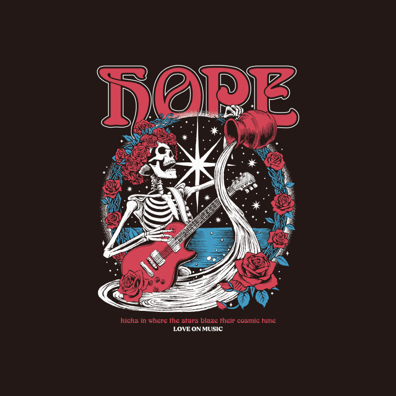 Love On MusicTシャツ(オーバーサイズ)