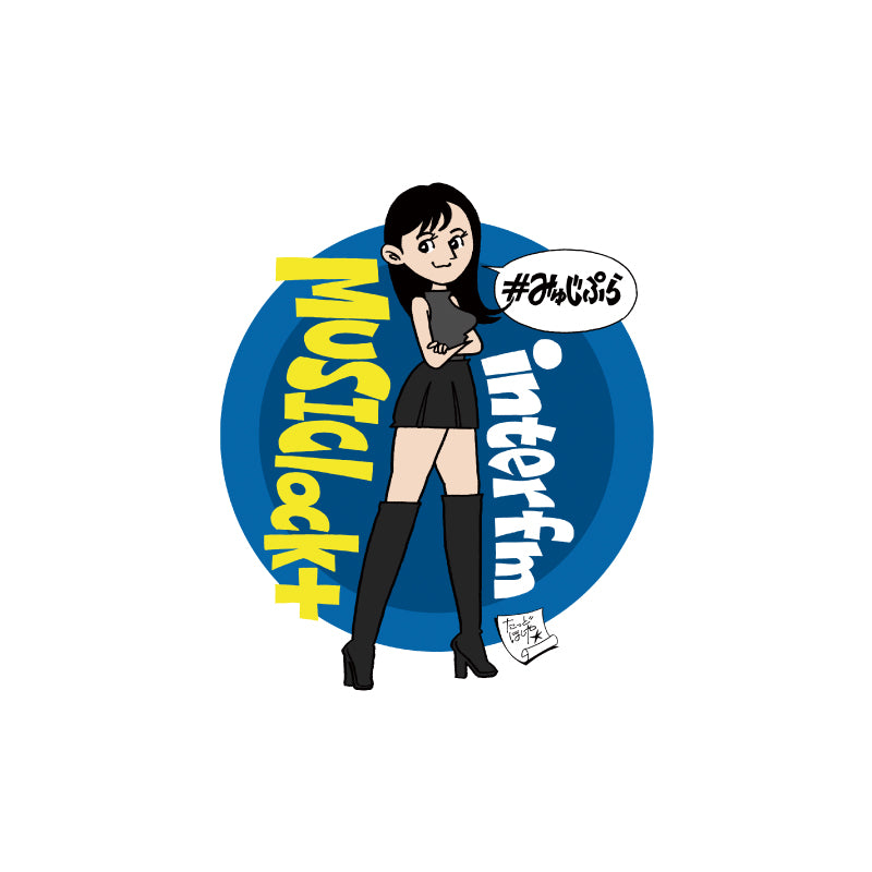 MUSIClock+Tシャツ(オーバーサイズ)