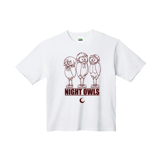 KEN LLOYDの"Night Owls"Tシャツ(オーバーサイズ)