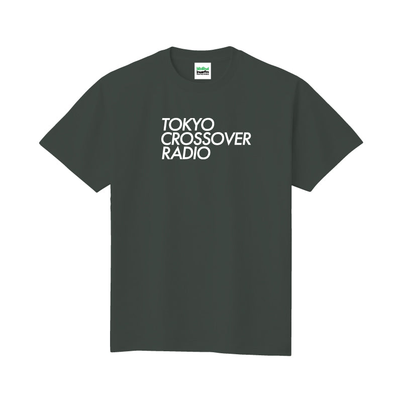 Tokyo Crossover Radio Tシャツ スモークブラック