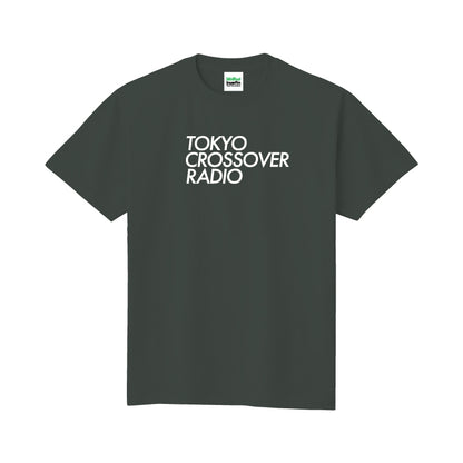 Tokyo Crossover Radio Tシャツ スモークブラック
