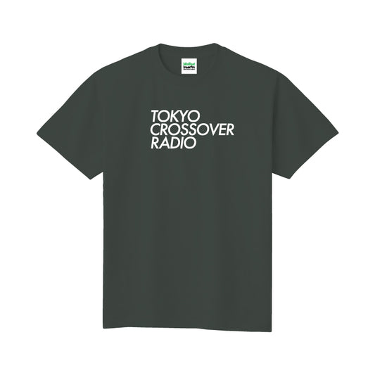 Tokyo Crossover Radio Tシャツ スモークブラック