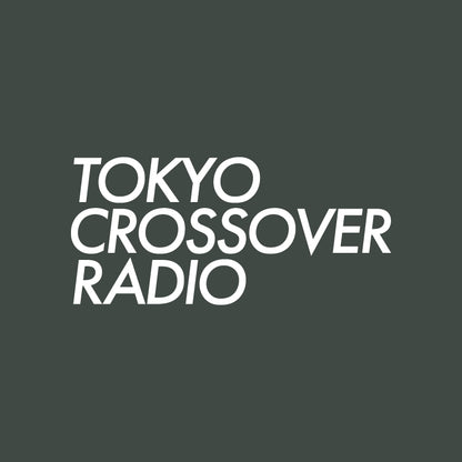 Tokyo Crossover Radio Tシャツ スモークブラック
