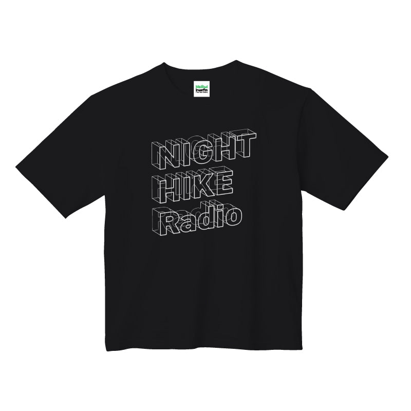 NIGHT HIKE Radio  Tシャツ（オーバーサイズ）