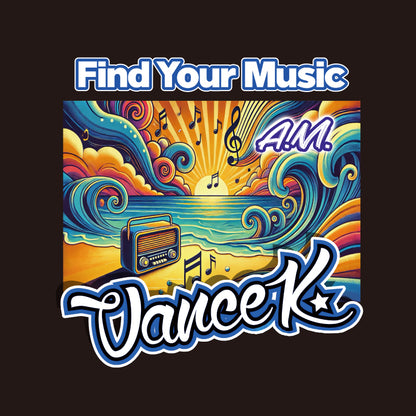 Find Your Music!（Vance）　Tシャツ