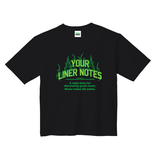 Your Liner Notes Season 2 Tシャツ（オーバーサイズ）ブラック