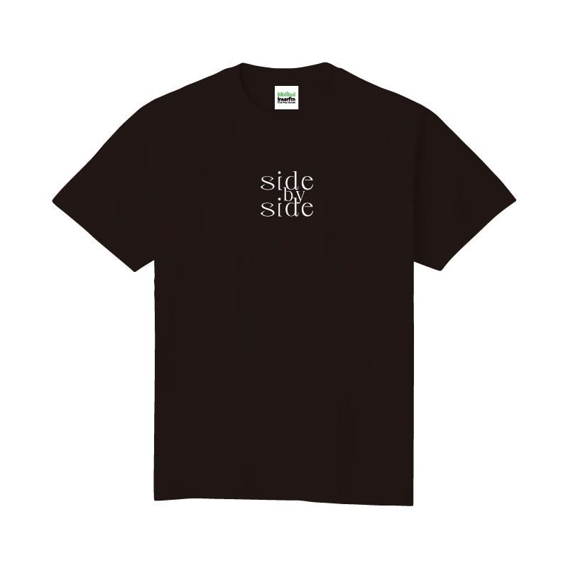 side by sideTシャツ