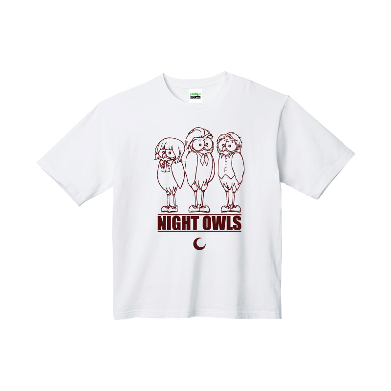 KEN LLOYDの"Night Owls"Tシャツ（オーバーサイズ）