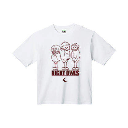 KEN LLOYDの"Night Owls"Tシャツ（オーバーサイズ）